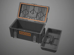 bo&icirc;te &agrave; outils Modèle 3D