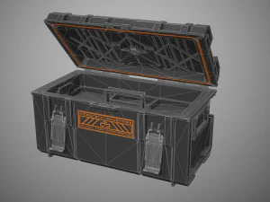 bo&icirc;te &agrave; outils Modèle 3D