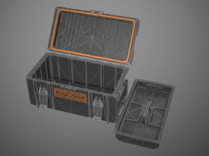 bo&icirc;te &agrave; outils Modèle 3D