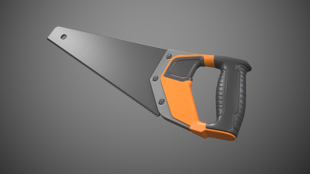 tooth saw 3D मॉडल .c4d .max .obj .3ds .fbx .stl .blend 