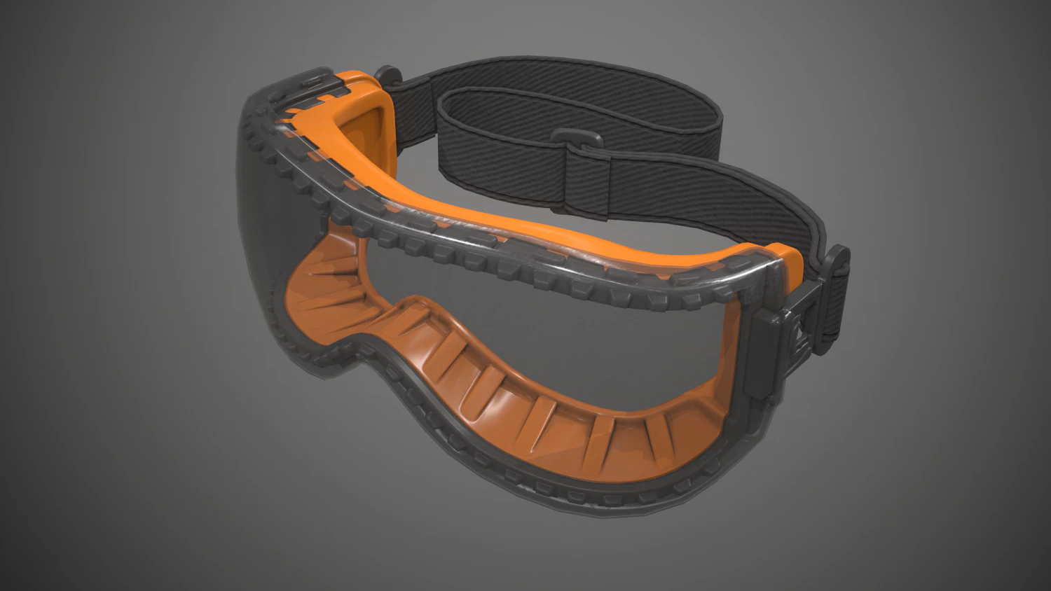 safety goggles 3D Model .c4d .max .obj .3ds .fbx .stl .blend