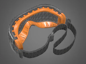 safety goggles 3D Model