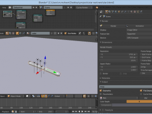 lightsaber red 3D Модель