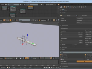lightsaber red 3D Model