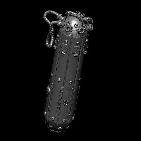 capsule 3D Model .c4d .max .obj .3ds .fbx .stl .blend 