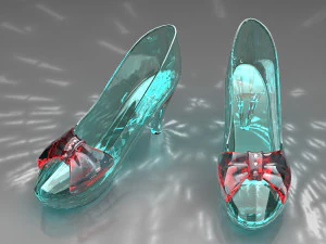 туфельки попелюшки 3D Модель