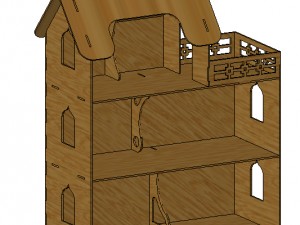 dollhouse Modèle 3D