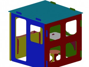 playhouse Modelo 3D