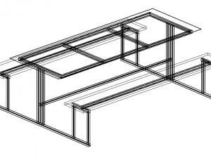 table 3D Model