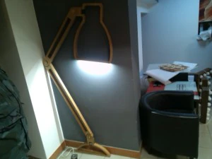 la lampada sul muro Modello 3D