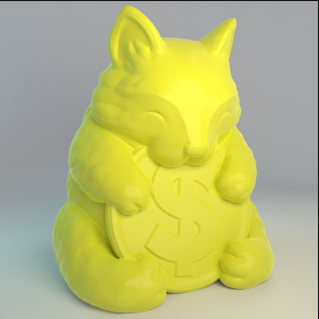 Download cute lucky cat 3D Model