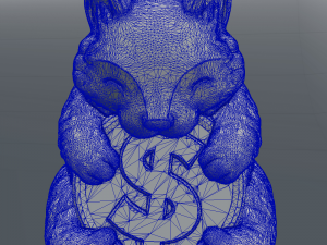 cute lucky cat Model Cetak 3D