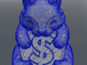 cute lucky cat 3D Print Model