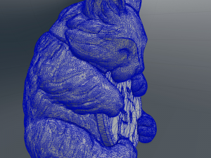 cute lucky cat Model Cetak 3D