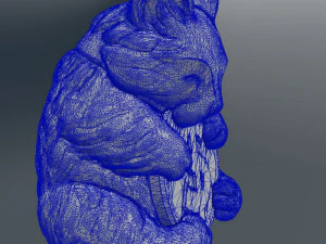 cute lucky cat 3D Print Model