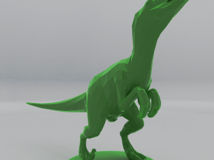 low poly raptors pack 3D प्रिंट मॉडल