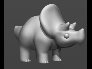 cute dinosaurs 3Dプリントモデル