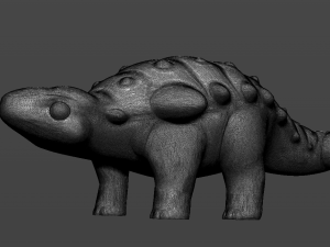 cute dinosaurs 3Dプリントモデル