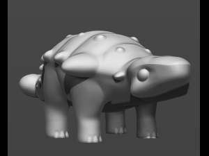 cute dinosaurs 3Dプリントモデル