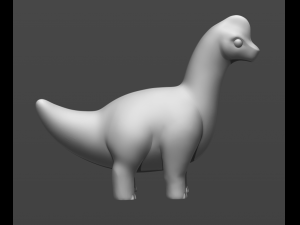 cute dinosaurs 3Dプリントモデル