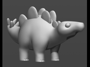 cute dinosaurs 3Dプリントモデル