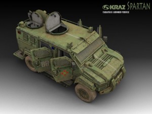 kraz spartan Model 3D