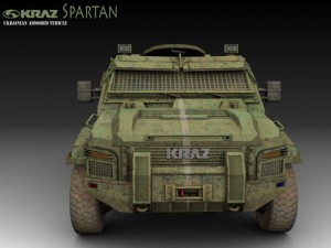 kraz spartan Model 3D