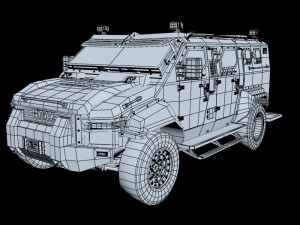 kraz spartan Model 3D
