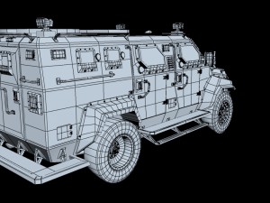 kraz spartan Model 3D