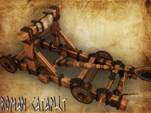 roman catapult 3D Model