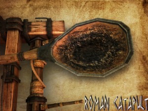 roman catapult 3D Model