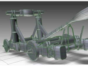 roma mancınığı 3D Model