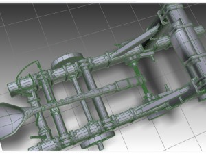 roman catapult 3D Model
