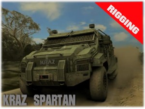 full rigging kraz spartan Model 3D