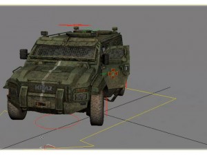 full rigging kraz spartan 3D Model