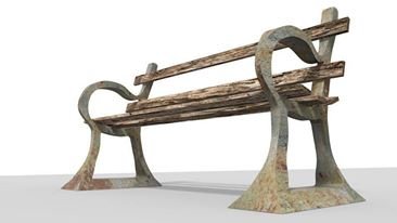 bench Modèle 3D .c4d .max .obj .3ds .fbx .stl .blend 
