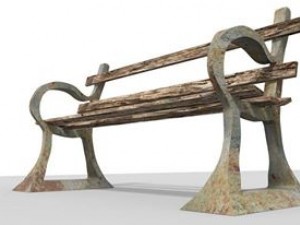 bench Modèle 3D
