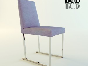 chair solo bb italia Modèle 3D