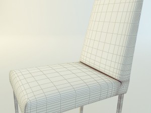 chair solo bb italia Model 3D