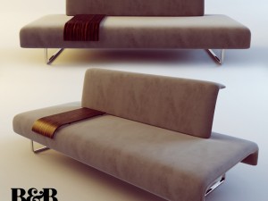 sofa cloud bb italia Modèle 3D