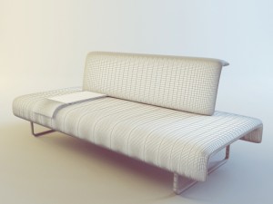 sofa cloud bb italia 3D-Modell