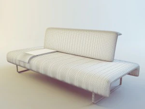 sofa cloud bb italia 3D Model