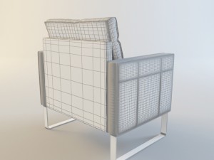 armchair melbi ikea Modèle 3D