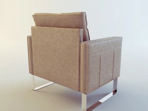 armchair melbi ikea 3D Model