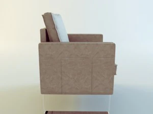 armchair melbi ikea 3D Model
