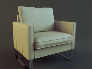 armchair melbi ikea Modèle 3D