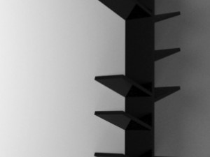 book shelf 3Dモデル
