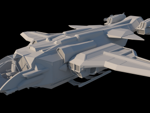 transport ship k01 3Dモデル