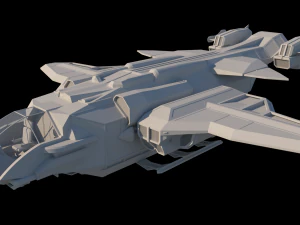 transport ship k01 3D Model