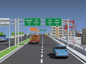 SimplePoly Urban - Low Poly Assets 3D Model